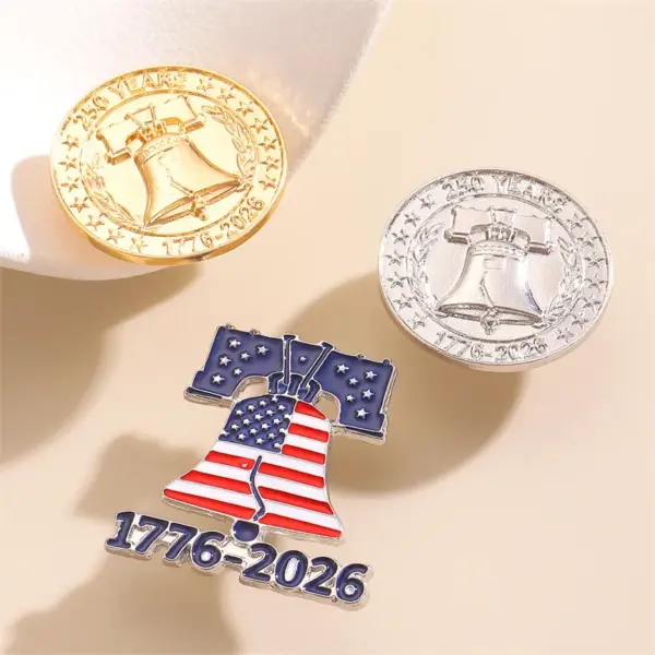 oly-88fd71eb683e63e404e1fd536a61bfb3 Wholesale Cartoon Pinback Badge Metal Pin With Artificial Rhinestones Featuring Stamping Craft In Multicolor