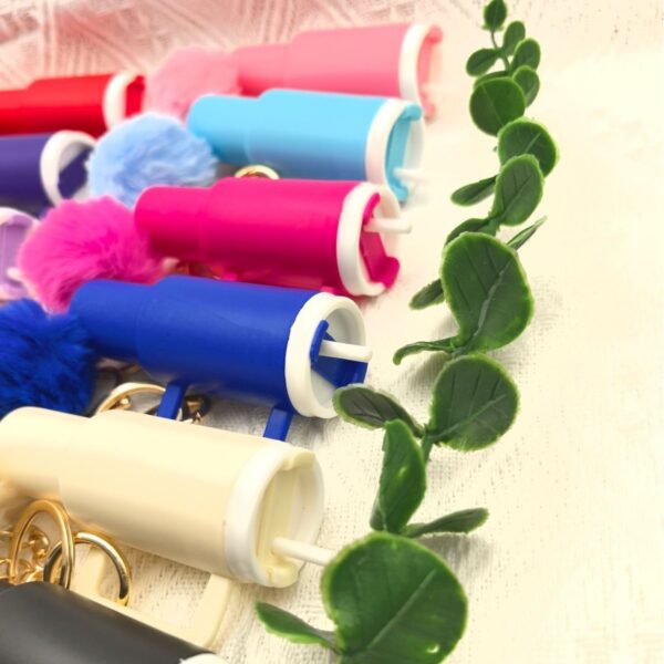 oly-890f288c27b55e76cd6c716d25446992 Wholesale Mini Stanley Stanley Keychain Hair Ball Flower Exclusive Charm Excellent Accessories