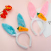oly-895df032a8f6d141f7ba40712a12e6a9 Wholesale Children's Day Performance Rabbit Dance Hairband Easter Rabbit Ear Headwear Carrot Rabbit Hairband Rabbit Hair Accessories