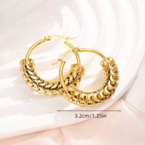 Style 1 / Hollow earrings