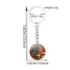 Wholesale United States Independence Day Key Chain In Silver Featuring Durable Alloy Material