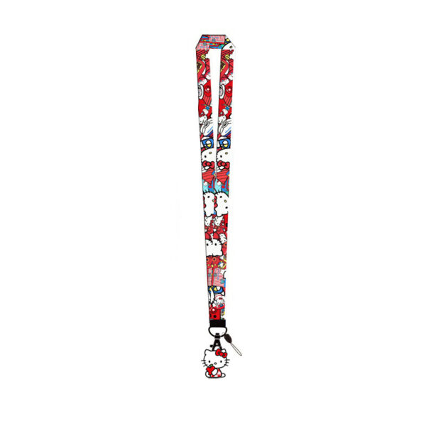 oly-89a486d98949c1004df025013082fc99 Wholesale Mobile Phone Lanyard Cute Cartoon Neck Hanging Pendant Wide Flat Woven Band Card Set Breast Plate Thermal Transfer
