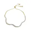 Wholesale Simple Style Geometric Copper Zircon Bracelets In Bulk