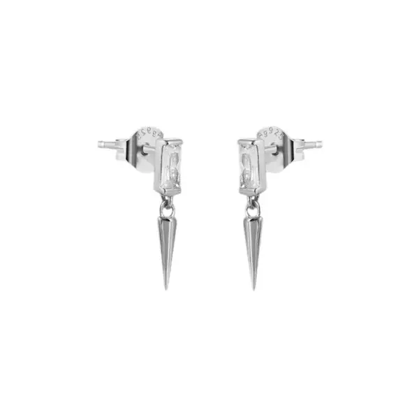 Wholesale 1 Pair IG Style Basic Classic Style Geometric Plating Copper Zircon Ear Studs