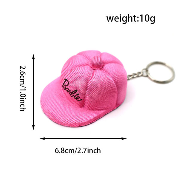 oly-8a022a3cddfed9a1af264f2654bb37a0 Wholesale powder hard-top cap baseball cap keychain cute pendant gift