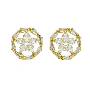 Gold / White Zirconium