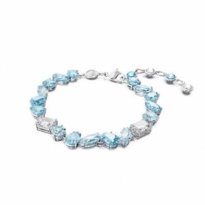 Blue and white candy bracelet
