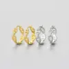Wholesale 1 Pair Elegant Glam Lady Pig Nose Copper Earrings
