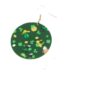 oly-8a50d72986274f5a63a808c2bb98f413 Wholesale St. Parkrit Festival Earrings Europe and America Ireland Popular Creative Personality Lucky Grass Pineapple House Earrings
