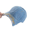 oly-8a839b307e05af8b2c7a822a4ecf6f01 Wholesale Niche Retro Broken Eave Leopard Print Baseball Cap Women's Street Trendy Cool Big Head Rave Old American Duck Tongue Hat for Men