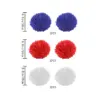 Wholesale Decorative Paper Fan Raindrop Confetti Set For American Independence Day Celebration Background Wall Party Supplies