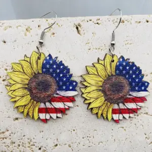 JE0868C / Wooden earrings