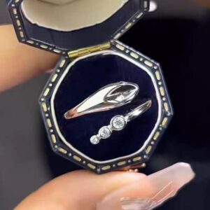 S132-platinum (ring) / Adjustable Opening