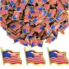 Wholesale Alloy Enamel Map Pin Featuring Flag Brooches Design
