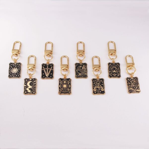 oly-8b6584fcb3570fe55e124e66040dfda5 Wholesale Keychain Dark Series Alloy Oil Dripping Bag Pendant Exquisite Gift Metal Pendant