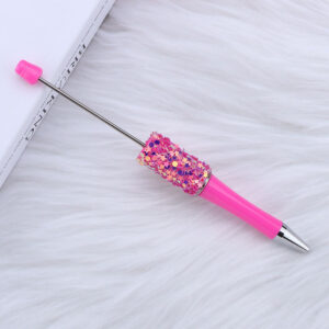 Bullet type 1.0 black / 58-fluorescent rose red