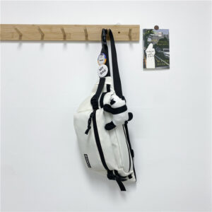 White + pendant + badge / Free size
