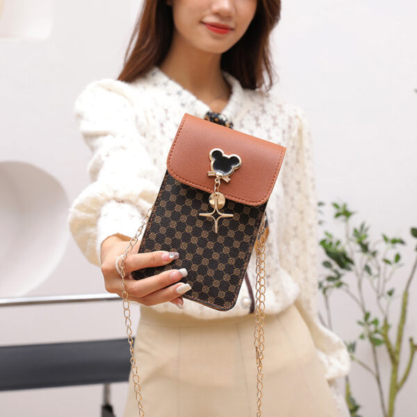 oly-8be9c8b0f3cef7b1b16aacc0f7f5e313 Wholesale Small retro crossbody bag with printed phone case