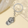Wholesale Metal baseball cap keychain sports baseball cap keychain pendant accessories