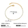 Wholesale PVD Coated 18K Gold Real Gold Plated Geometric 304 Stainless Steel Fashion Waterproof Non Tarnish 304 Stainless Steel Bracelets