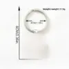 Wholesale American Flag Key Chain In Zinc Alloy With Gem Inlay, Stylish And Durable Key Accessory