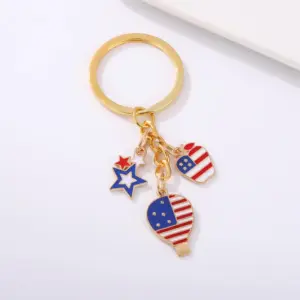 A609 Hot Air Balloon Keychain