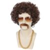 Wholesale Women's Wig Small Roll Fluffy Headgear Halloween Party Playing Wig