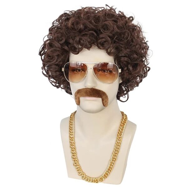 Wholesale Women's Wig Small Roll Fluffy Headgear Halloween Party Playing Wig