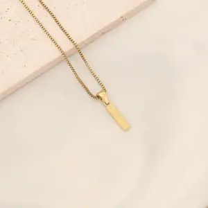 XL-1033-4【Box Chain】26 Letters / I