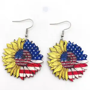 JE0868B / Wooden earrings