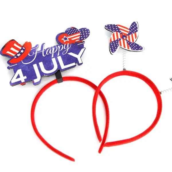 Wholesale Independence Day Plastic Headband, Festive Accessory For Party And Celebration
