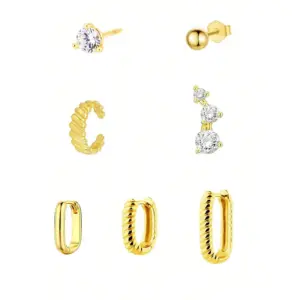 JQH166-4-174-339-340-461-4-956-W52- Gold -7PCS / 24K