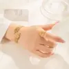 Wholesale Jewelry IG Style Vintage Style French Style Grain 304 Stainless Steel Jewelry Set