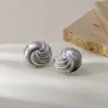 Wholesale 1 Pair Elegant Classic Style Geometric Sun 304 Stainless Steel Ear Studs