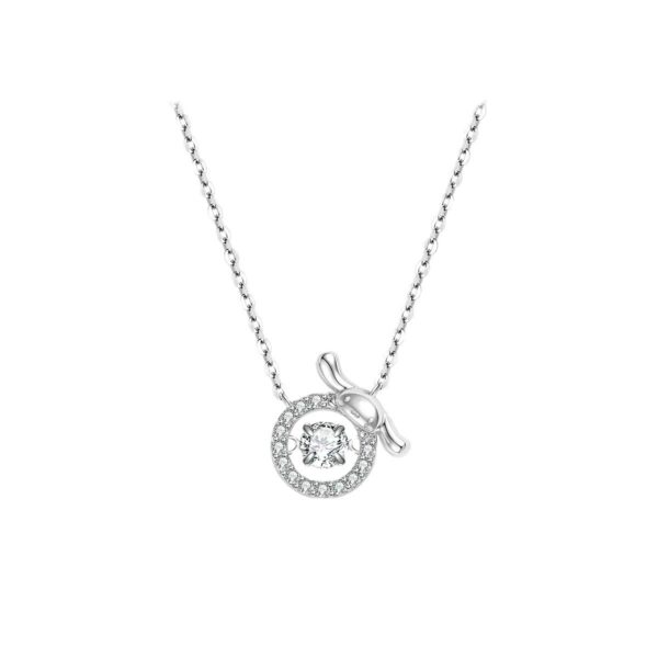 oly-8d273cc4e333385477187bbaf4baac23 Wholesale Necklace Schoolgirl Valentine's Day Gift Beating Heart Simple Niche Design Necklace