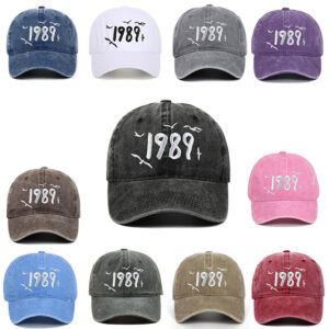 Wholesale European and American Taylor Swift Hat Cotton Embroidered Taylor 1989 Baseball Cap Seagull Spring Women's Casual Cap