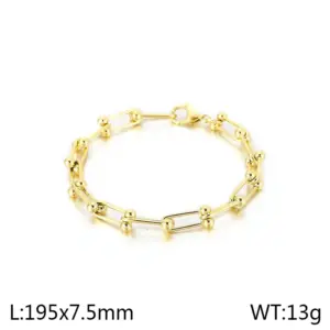 Gold Bracelet KB138705-KFC
