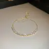 Wholesale Simple Style Geometric Copper Zircon Bracelets In Bulk