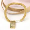 oly-8dc6578bfe41025aa08bda9417c660cd Wholesale Elegant Vintage Style Luxurious Cross Star Heart Shape Copper 18k Gold Plated Zircon Bracelets In Bulk