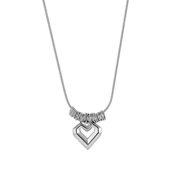 Wholesale Quadrilateral Necklace For Women With 304 Stainless Steel Chain And Pendant, Featuring Golden Electroplated Finish