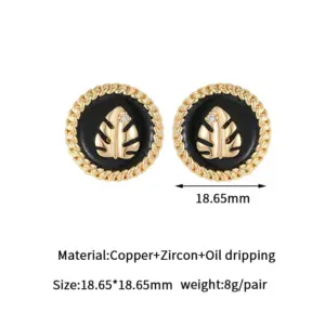 14K Gold CBK3347 / Black