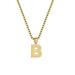 XL-1033-4【Box Chain】26 Letters / B
