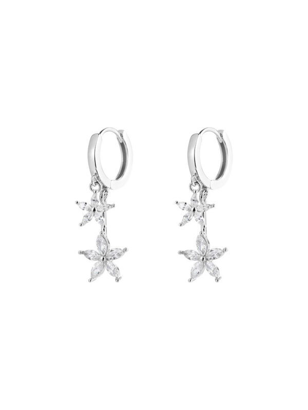 oly-8e5a340b5ecebc2225a42db6d29c0098 Wholesale 925 Sterling Silver Flower Earrings Women's Fashion Earrings Niche Fashion Internet Celebrity Elegant Earrings Earrings