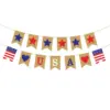 Wholesale Hanging Decoration Party Streamers Festival Bunting Banner Paper Material
