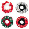 Wholesale Autumn and Winter Christmas Ribbon Fleece Colon All-match Hair Rope Hair Rope Hair Accessories Headwear