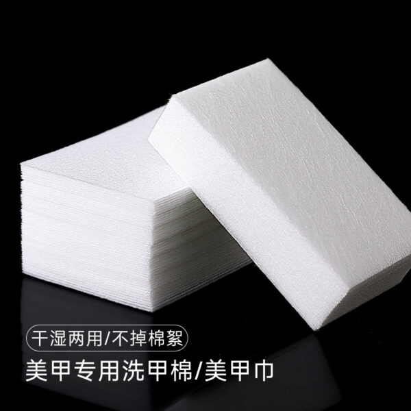 Wholesale Hard nail removal cotton lint-free nail washing cotton nail removal water nail shop specific nail cleaning sheet scrubbing cotton sheet
