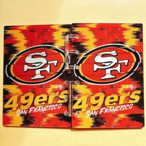 A7-nfl team notebook 7 (with inner pages and buckles)