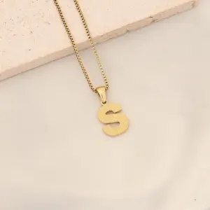XL-1033-4【Box Chain】26 Letters / S