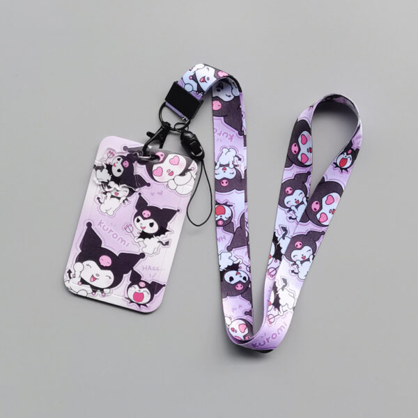 oly-8f42f3d20ef670c99d7bcbbbace421b4 Wholesale Cartoon animation hard bus push-fit card sleeve heat transfer student campus card polyester lanyard work card meal card OLY Exclusive