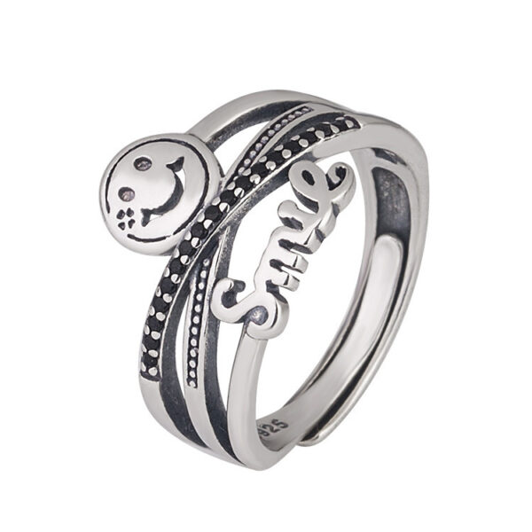 oly-8f49d98f5ecbaaa78be883157e3a1b42 Wholesale Celena 925 Silver Couple Ring Fashion ins Personality All-match Retro Thai Silver Ring Tanabata Valentine's Day Ring